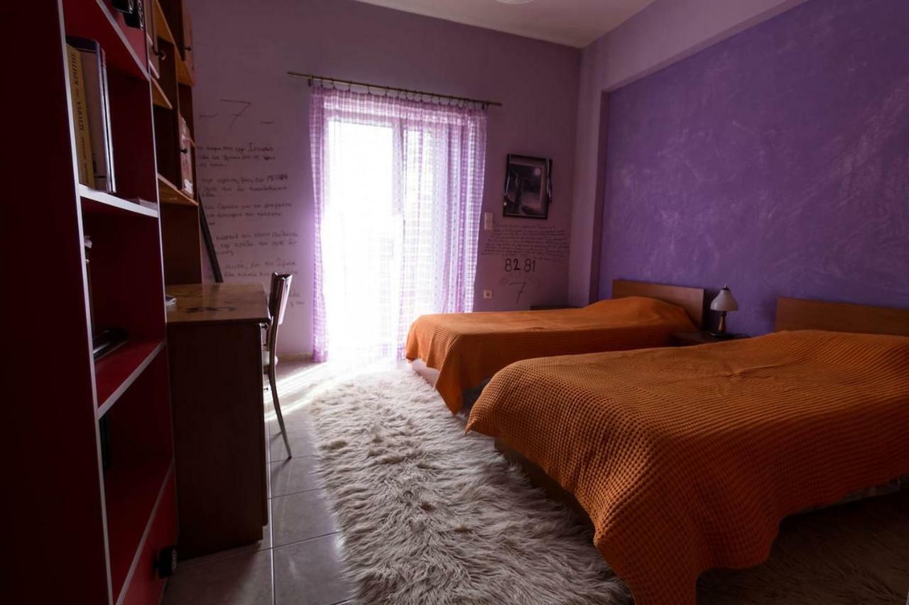 Big Family House In Mesochoria Village Buitenkant foto